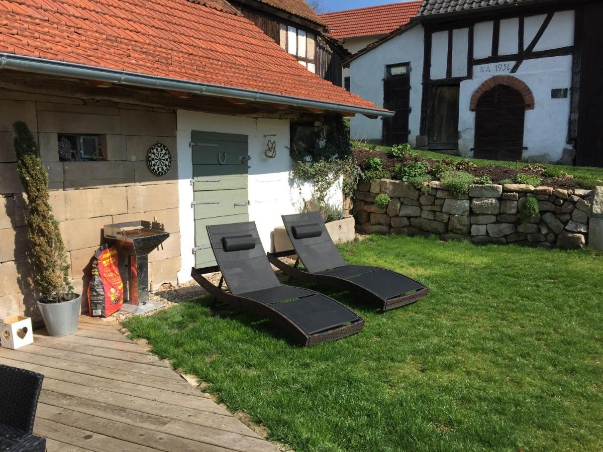 Ferienhaus Hassgautor Aidhausen Exterior photo