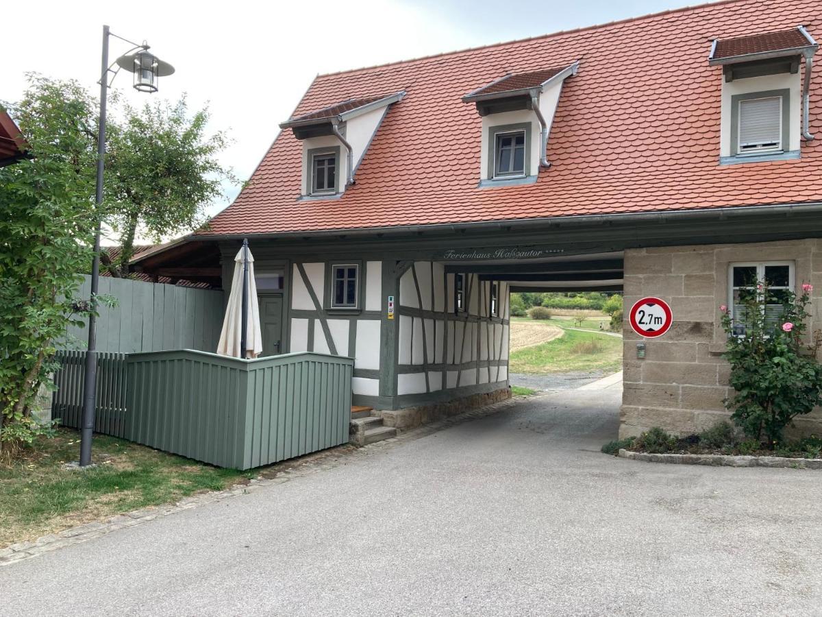 Ferienhaus Hassgautor Aidhausen Exterior photo