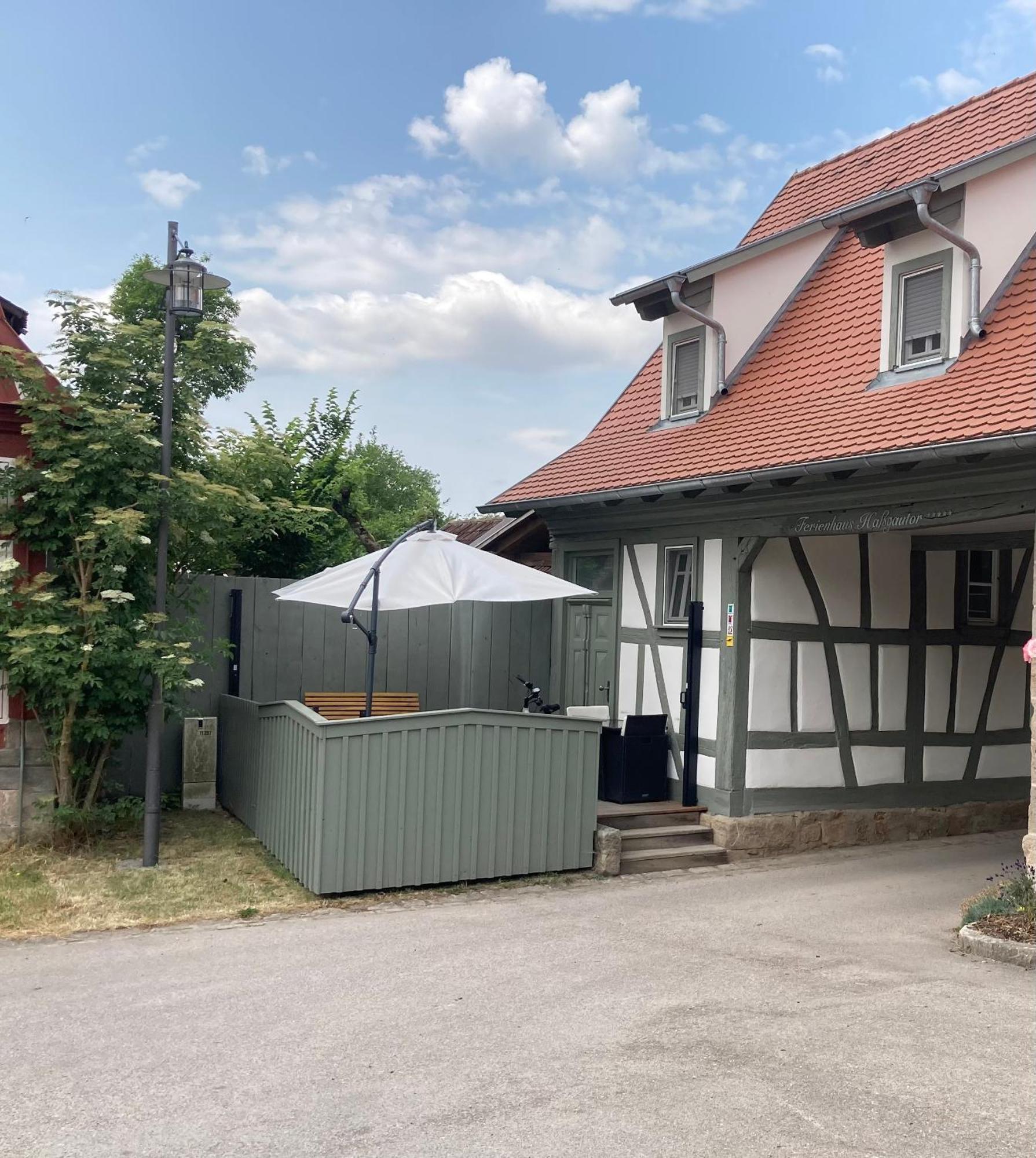 Ferienhaus Hassgautor Aidhausen Exterior photo