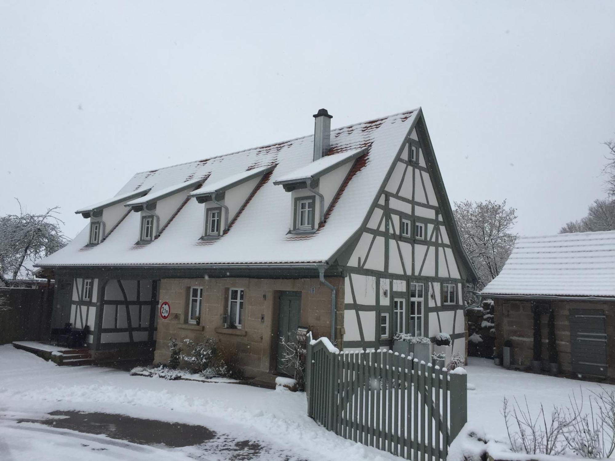 Ferienhaus Hassgautor Aidhausen Exterior photo